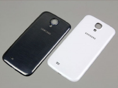 Capac spate ALB Samsung Galaxy S4 Mini i9190 + folie protectie ecran + expediere gratuita foto