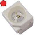 SMD PLCC 2 rosu, flux luminos 0.4CD(1.65lm)pe 120 de grade foto