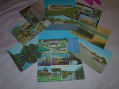 Lot de 12 Carti Postale din anii 70&amp;#039;-80&amp;#039; cu Delta Dunarii foto