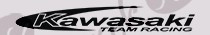 Kawasaki Racing_Sticker Moto_Tuning_MDEC-061-Dimensiune: 20 cm. X 3 cm. - Orice culoare, Orice dimensiune foto