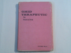 GHID TERAPEUTIC in pediatrie foto