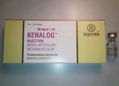 KENALOG 40mg 1ml 5 fiole . NOU . foto