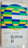 MARIN MINCU-CRITICE II (1971)Heliade/Blaga/Barbu/Sadoveanu/Bengescu/Marin Preda+