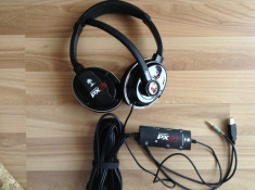 casti Turtle Beach Ear Force PX21 Gaming Headset Ps3/Xbox 360/Pc foto