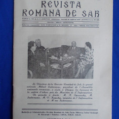 REVISTA ROMANA DE SAH * DIRECTOR MIHAIL SADOVEANU - ANUL XVI,NR.9 - SEPTEMBRIE 1947 ( APARAREA ALEHIN II.VARIANTA MODERNA ) !!!