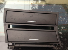 Consola Centrala + Cadru climatronic + Spatiu depozitare BMW E46 foto