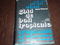 ANCA VALERIU - GHID DE BOLI TROPICALE {ED STIINTIFICA SI ENCICLOPEDICA 1980, 590 PAG, COPERTI PANZATE, SUPRACOPERTA} foto