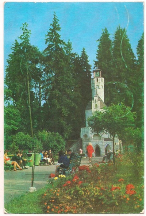 #carte postala(ilustrata)-VATRA DORNEI-Izvorul de apa minerala