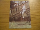 CP - BICICLETA &quot; HOCHRAD&quot; 1880 -- color - Necirculata
