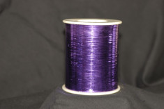 Fir lurex /lame violet pentru tricotat , tesaturi sau decoratiuni foto