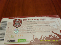 Bilet C.F.R. Cluj - FC Timisoara foto