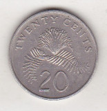 Bnk mnd Singapore 20 centi 1997, Asia