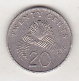 bnk mnd Singapore 20 centi 1997
