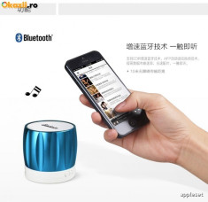 Boxa iPhone Samsung HTC Nokia SONY Bluetooth by Yoobao Originala Blue foto