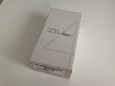 SAMSUNG GALAXY NOTE 4 32GB SM-N910C WHITE NOU , NEFOLOSIT , NECODAT ! foto