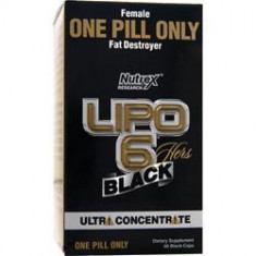 Lipo 6 Black Hers Ultraconcentrate Nutrex foto