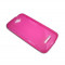 TRANSPORT GRATUIT! - SET - Husa Alcatel One Touch Pop C7 - S Line - silicon roz+ Folie protectie si laveta microfibre