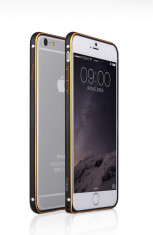Bumper iPhone 6 6S Aluminiu by Yoobao Original Black foto