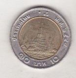 Bnk mnd Thailanda 10 baht bimetal 2005, Asia