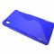Husa Sony Ericsson Xperia Z2 - S Line - silicon albastru