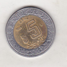 bnk mnd Mexic 5 pesos 1998 , bimetal , vf