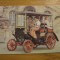 MASINA DE EPOCA 1899 &quot;DOS A DOS &quot; - carte postala color - necirculata