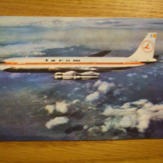 CP -- TAROM * BOEING 707 -- Intrg postal color - necirculata