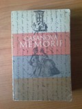 B2 Casanova - Memorii, 1970, Alta editura