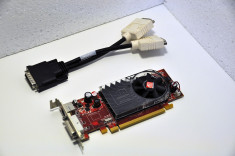 PLACA VIDEO ATI RADEON HD 2400 PRO PCI-E 1.1X16 256 MB DDR2 GPU 650 MHZ MEMORIE 500 MHZ foto