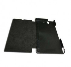 Flip Cover Sony Ericsson Xperia Z Culoare Neagra foto