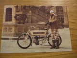 CP - MOTOCICLETA &quot; BRENNABOR ( Brandenburg ) &quot; 1905 -- color - Necirculata