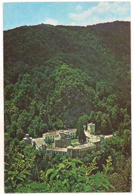 #carte postala(ilustrata)-MANASTIREA TISMANA foto