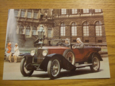 SIMSON-SUPRA - Masina de Epoca 1925/28 - carte postala color - necirculata foto