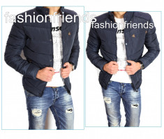 Geaca tip ZARA fashion bleumarin - Geaca slim fit - Geaca casual - Geaca fashion - geaca barbati - CALITATE GARANTATA - cod produs: 3085 foto