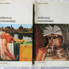 Biblioteca de arta: "INFERNUL CURIOZITATII", Vol. I+II, Maurice Rheims, 1987