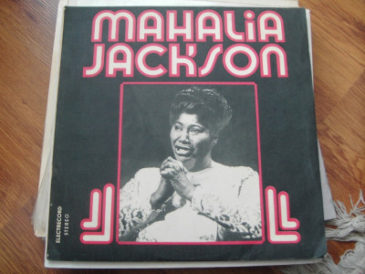 MAHALIA JACKSON ,VINIL IMPECABIL . foto