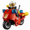 Motocicleta De Pompieri Din Seria Lego City