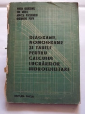 DIAGRAME, NOMOGRAME SI TABELE PENTRU CALCULUL LUCRARILOR HIDROEDILITARE - M. GIURCONIU, I. MIREL foto