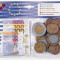 Set Euro Bancnote Monede Si Chitante