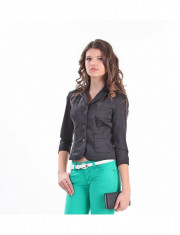 Sacou femei, negru, casual, BeYou, marimea XS, S, M, L, Zega foto