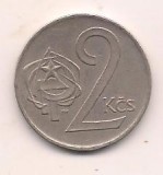 No(2) moneda-CEHOSLOVACIA -2 KORONA 1980