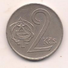 No(2) moneda-CEHOSLOVACIA -2 KORONA 1980