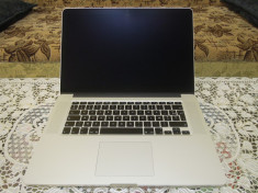 254. Macbook Pro 15&amp;quot;, Retina , LATE 2013, i7-4750HQ, 2.0GHz, 8 GB, 256 GB SSD, Intel Iris Pro 5200, etc..stare foarte buna, ca NOU !! foto