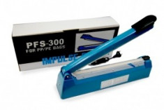 Dispozitiv de sigilat pungi din polietilena Impulse Sealer PFS300 foto