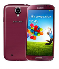 Samsung Galaxy S4 i9500 Octa-Core = editie limitata RED Aurora / ROSU = NOU = CUTIE SIGILATA foto