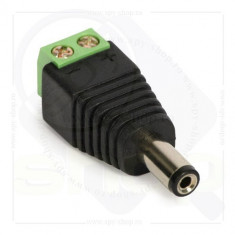 Mufe alimentare tata 2.1/5.5 Dc balun camere CCTV foto