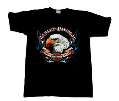 Tricou Harley Davidson - White Eagle foto