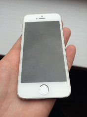 iPhone 5S Silver, CODAT iCloud, pentru piese foto