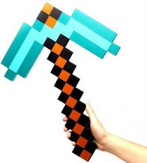 Jucarie Minecraft Foam Diamond Pick Axe 278 - OFERTA!!! foto