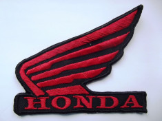 Patch (ecuson) moto (brodat) Honda foto